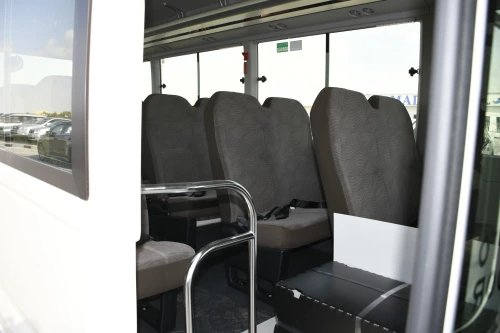 Toyota Coaster 23 Seater 2025 Model Year 2.7L Petrol White Color