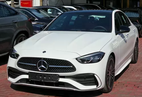 Mercedes-Benz C200 1.5L Petrol 2026 Model Year White Color Exterior