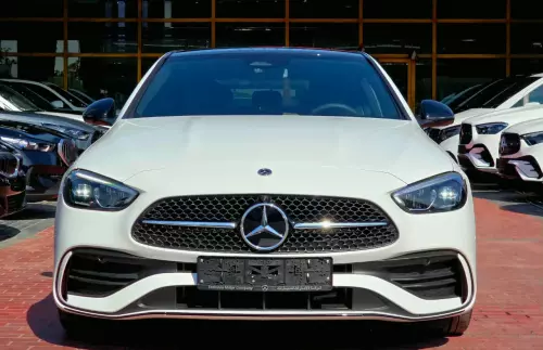 Mercedes-Benz C200 1.5L Petrol 2026 Model Year White Color Exterior