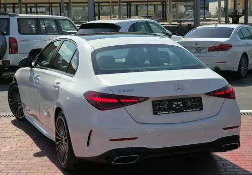 Mercedes-Benz C200 1.5L Petrol 2026 Model Year White Color Exterior