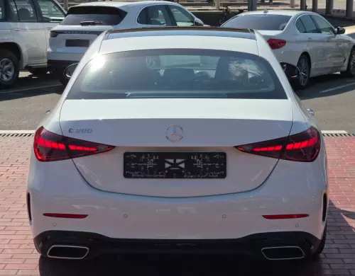 Mercedes-Benz C200 1.5L Petrol 2026 Model Year White Color Exterior