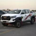 Toyota Hilux GR Sport Rally Edition 4.0L Petrol 2025 Model Year White Color Exterior - Thumbnail 1