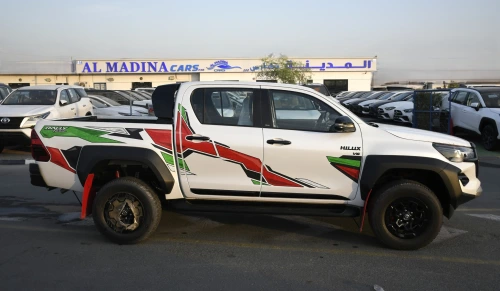 Toyota Hilux GR Sport Rally Edition 4.0L Petrol 2025 Model Year White Color Exterior