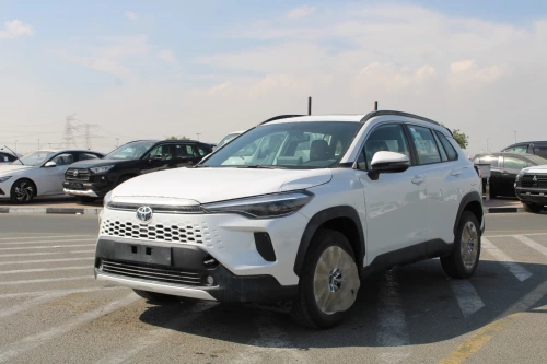 Toyota Corolla Cross 1.8L Petrol V 2025 Model Year White Color