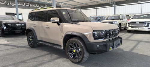Jetour T2 Luxury 2025 Model Year Beige Color Exterior 