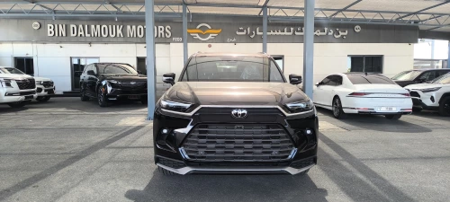 Toyota Grand Highlander 2.5L Hybrid 2025 Model Year Black Color Exterior 