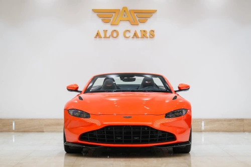 Aston Martin Vantage Roadstar 4.0L Petrol 2022 Model Year Orange Color Exterior