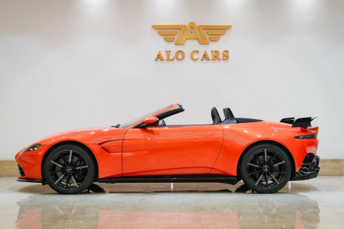 Aston Martin Vantage Roadstar 4.0L Petrol 2022 Model Year Orange Color Exterior
