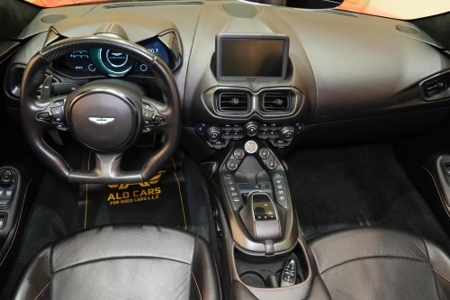 Aston Martin Vantage Roadstar 4.0L Petrol 2022 Model Year Orange Color Exterior