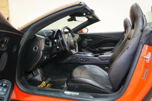 Aston Martin Vantage Roadstar 4.0L Petrol 2022 Model Year Orange Color Exterior
