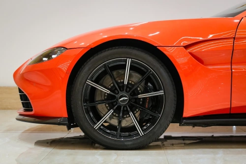 Aston Martin Vantage Roadstar 4.0L Petrol 2022 Model Year Orange Color Exterior