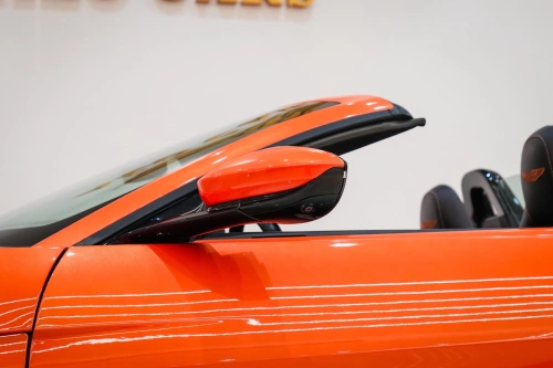 Aston Martin Vantage Roadstar 4.0L Petrol 2022 Model Year Orange Color Exterior