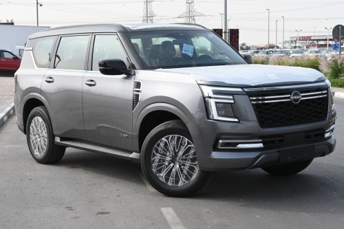 Nissan Patrol LE Titanium 3.5L 2025 - Gray - Export Ready - Carsooq