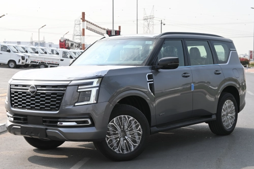 Nissan Patrol LE Titanium 3.5L 2025 - Gray - Export Ready - Carsooq