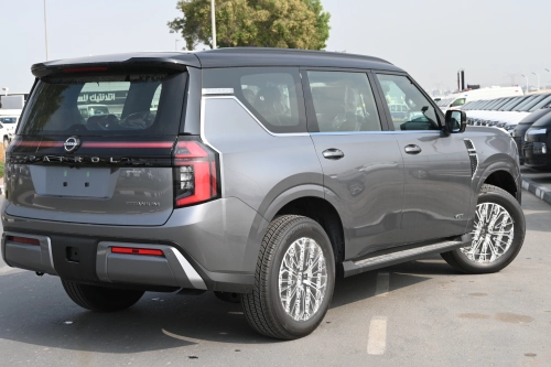 Nissan Patrol LE Titanium 3.5L 2025 - Gray - Export Ready - Carsooq