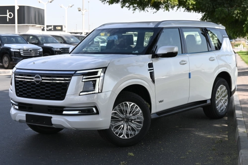 Nissan Patrol LE Titanium 3.5L 2025 - White - Export Ready - Carsooq