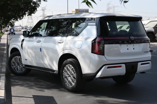 Nissan Patrol LE Titanium 3.5L 2025 - White - Export Ready - Carsooq