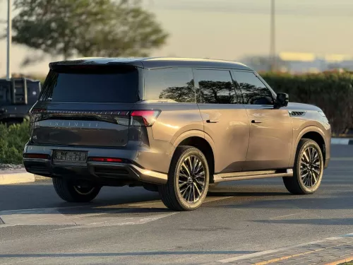 Infiniti QX80 Luxury 5.6L V8 2025 - Grey Exterior - Carsooq