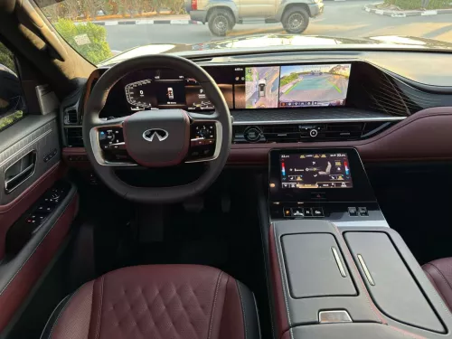 Infiniti QX80 Luxury 5.6L V8 2025 - Grey Exterior - Carsooq