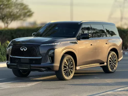 Infiniti QX80 Luxury 5.6L V8 2025 - Grey Exterior - Carsooq