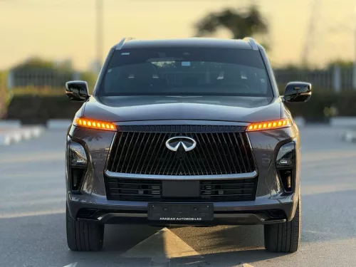 Infiniti QX80 Luxury 5.6L V8 2025 - Grey Exterior - Carsooq