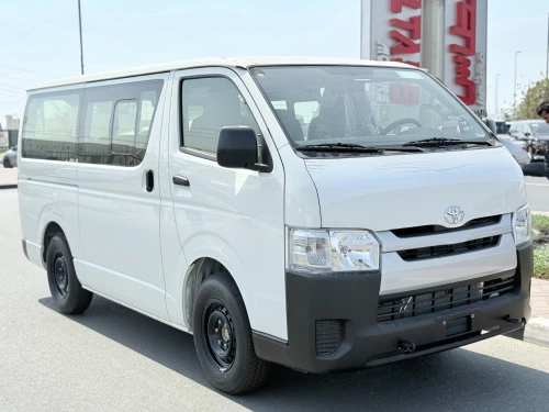 Toyota Hiace Standard Roof 15-Seater 2.7L 2025 -Old Shape - White - Carsooq