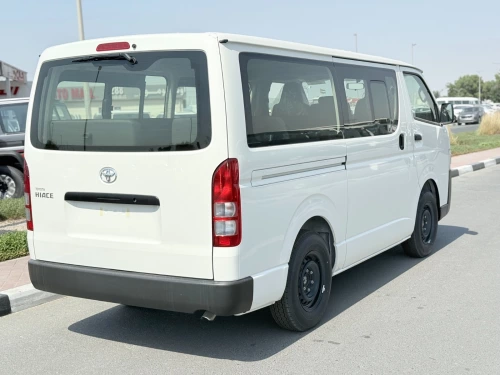 Toyota Hiace Standard Roof 15-Seater 2.7L 2025 -Old Shape - White - Carsooq