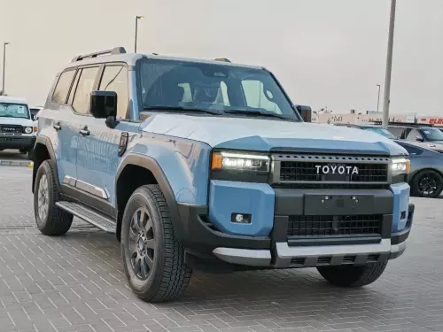 2026 Toyota Prado Adventure Full-Option 7-Seater 2.4L 4-Cyl Turbo Petrol - Blue - Export Only - Carsooq