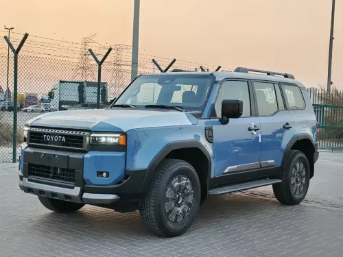 2026 Toyota Prado Adventure Full-Option 7-Seater 2.4L 4-Cyl Turbo Petrol - Blue - Export Only - Carsooq