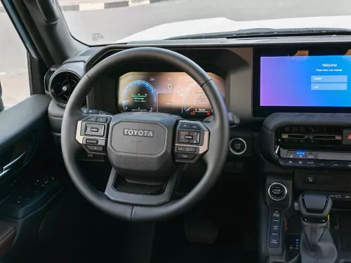 2026 Toyota Prado Adventure Full-Option 7-Seater 2.4L 4-Cyl Turbo Petrol - Blue - Export Only - Carsooq