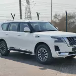Nissan Patrol LE Platinum 5.6L V8 2024 - White - Carsooq - Thumbnail 1