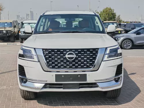 Nissan Patrol LE Platinum 5.6L V8 2024 - White - Carsooq