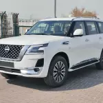 Nissan Patrol LE Platinum 5.6L V8 2024 - White - Carsooq - Thumbnail 3