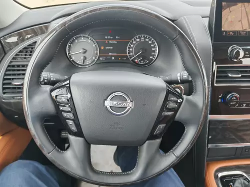 Nissan Patrol LE Platinum 5.6L V8 2024 - White - Carsooq