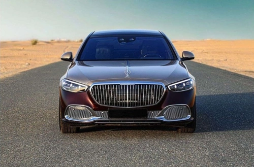 Mercedes-Maybach S680 4MATIC 6.0L V12 2022 - Brown/Sliver - Carsooq