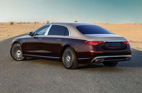 Mercedes-Maybach S680 4MATIC 6.0L V12 2022 - Brown/Sliver - Carsooq