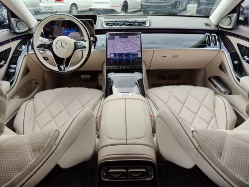 Mercedes-Maybach S580 4.0L V8 2026 - Black - Beige Interior - Carsooq