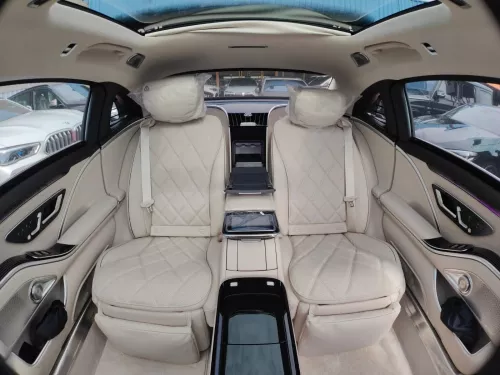 Mercedes-Maybach S580 4.0L V8 2026 - Black - Beige Interior - Carsooq