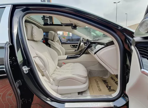 Mercedes-Maybach S580 4.0L V8 2026 - Black - Beige Interior - Carsooq