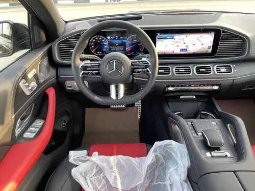 Mercedes-Benz GLE 450 3.0L Petrol 2026 - Gray - Black & Red Interior - Carsooq