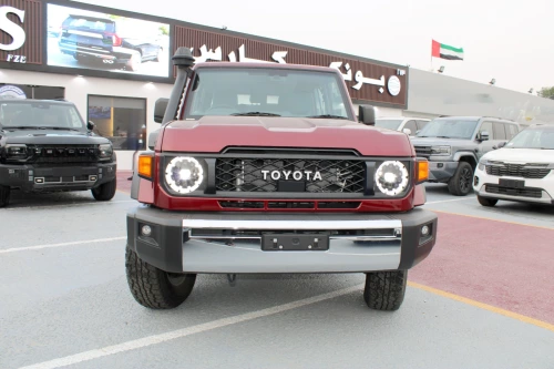 Toyota Land Cruiser LC76 Hardtop 2.8L Diesel 2025 - Red - Carsooq