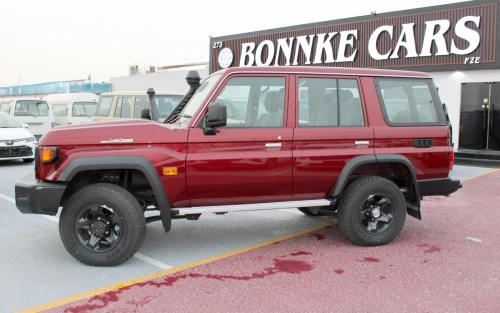 Toyota Land Cruiser LC76 Hardtop 2.8L Diesel 2025 - Red - Carsooq