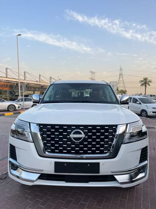 Nissan Patrol Platinum 5.6L Petrol 2025 - White - Carsooq