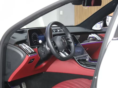 Mercedes-Benz S63 AMG 2024 - White / Red - Carsooq