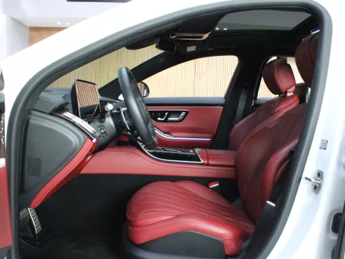 Mercedes-Benz S63 AMG 2024 - White / Red - Carsooq