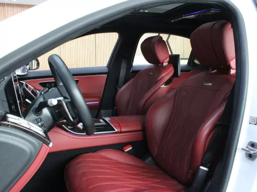 Mercedes-Benz S63 AMG 2024 - White / Red - Carsooq