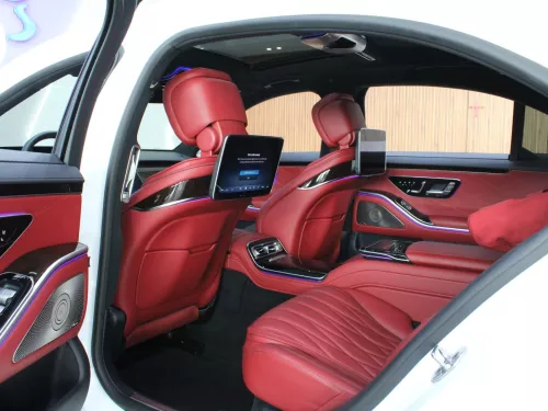 Mercedes-Benz S63 AMG 2024 - White / Red - Carsooq