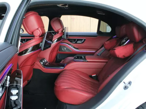 Mercedes-Benz S63 AMG 2024 - White / Red - Carsooq