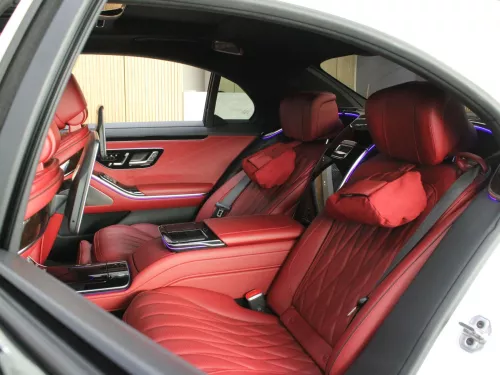 Mercedes-Benz S63 AMG 2024 - White / Red - Carsooq