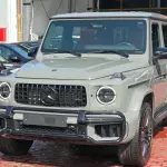 Mercedes-Benz G63 4.0L Petrol 2026 - Grey / Red - carsooq - Thumbnail 1